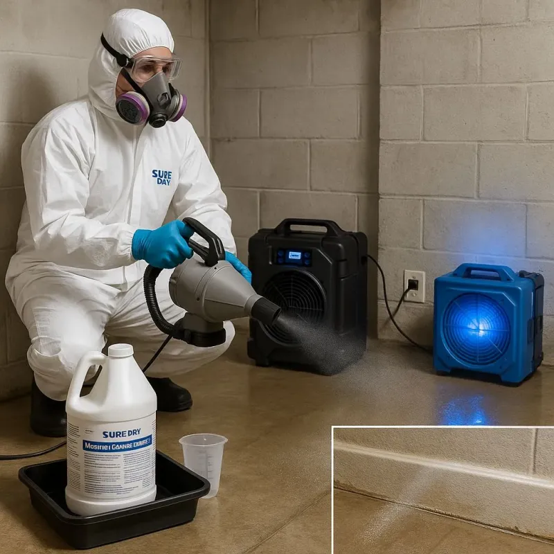 Sanitization and Odor Removal process in East Flatbush, NY