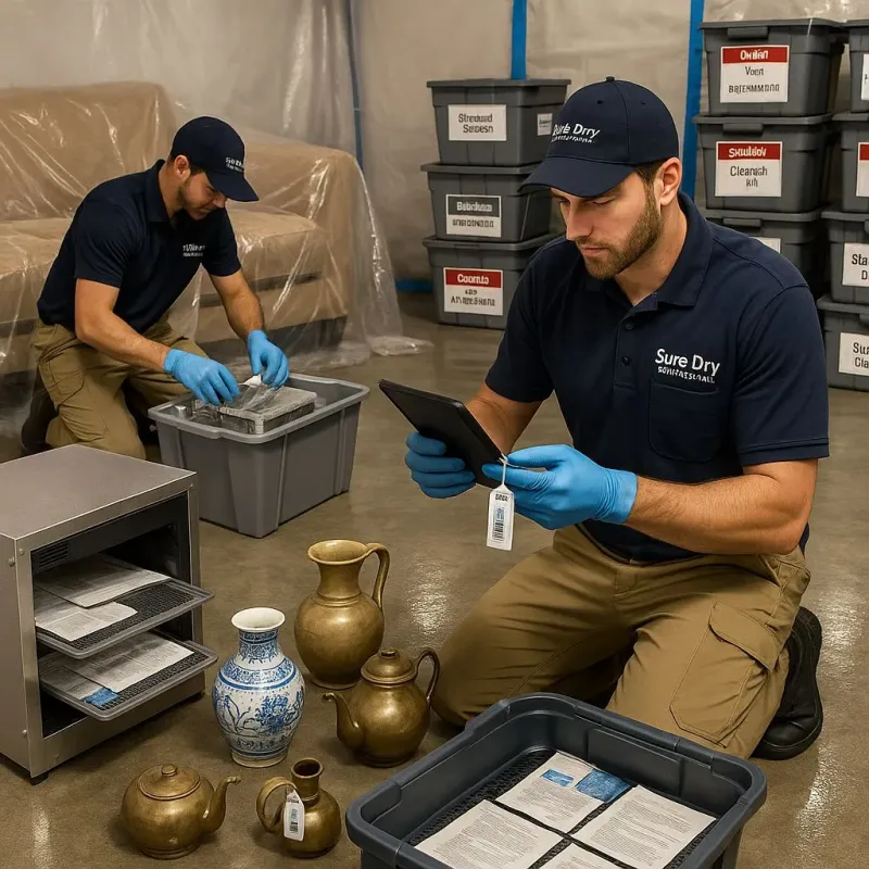 Content Protection and Restoration process in East Flatbush, NY